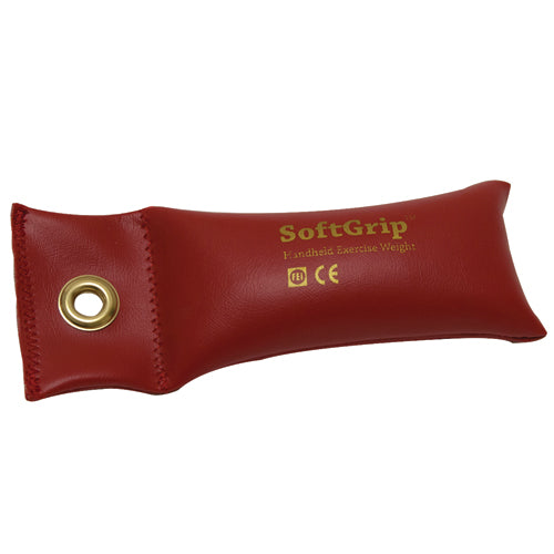 SoftGrip Hand Weight 1.5 lb Red for Comfortable Workouts