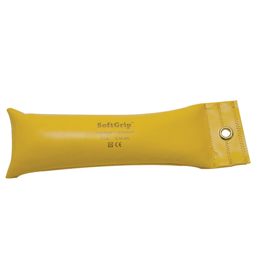 SoftGrip Hand Weight 7 lb Yellow for Comfortable Workouts