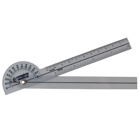 Plastic 6-3/4 Goniometer 180 Degrees Measurement Tool