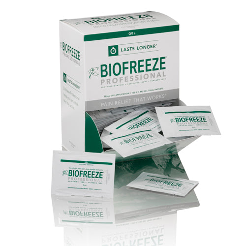 Biofreeze Dispenser 3ml Box of 100 for Pain Relief