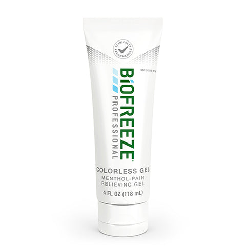 Biofreeze - 4 Oz. Tube Dye-Free Prof Version for Pain Relief