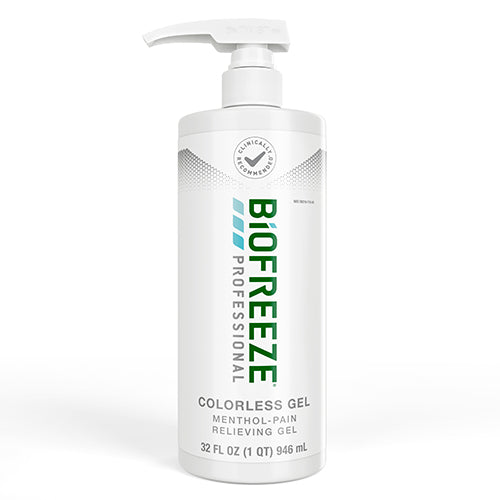 Biofreeze - 32oz Gel Pump Dye-Free Prof Version Relief