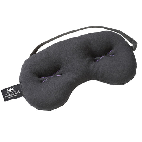 Imak Eye Pillow Mask Black Universal for Pain Relief