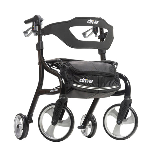 Nitro Sprint Rollator Black for Comfort and Control