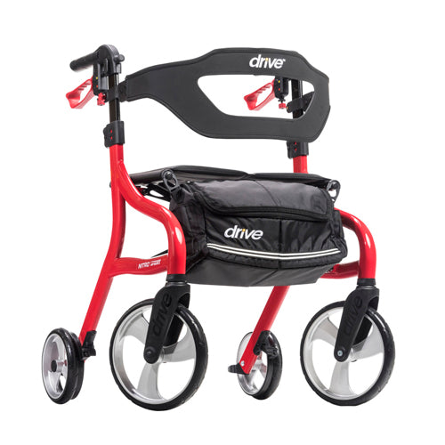 Nitro Sprint Rollator Red - Lightweight and Stylish Aid