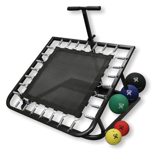 Cando Rectangle Rebounder w/5 PT Balls for Training