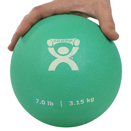 Plyometric Rebounder Ball 7 lb Green 7 Diameter for Fitness