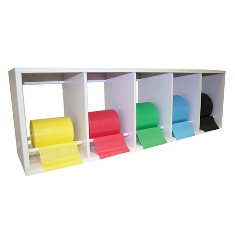 Cando Exercise Band Storage & Dispensing Rack - Single Unit