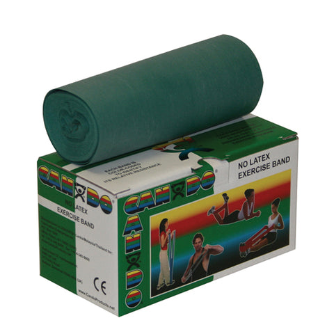 Cando Band Non-Latex Green Medium 6 Yard For Rehab