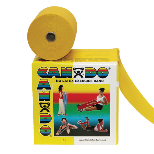 Cando Band Non-Latex Yellow X-Light 50 Yard Dispenser