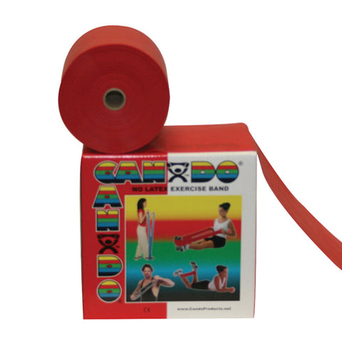 Cando Band Non-Latex Red Light 50 Yard Exercise Band