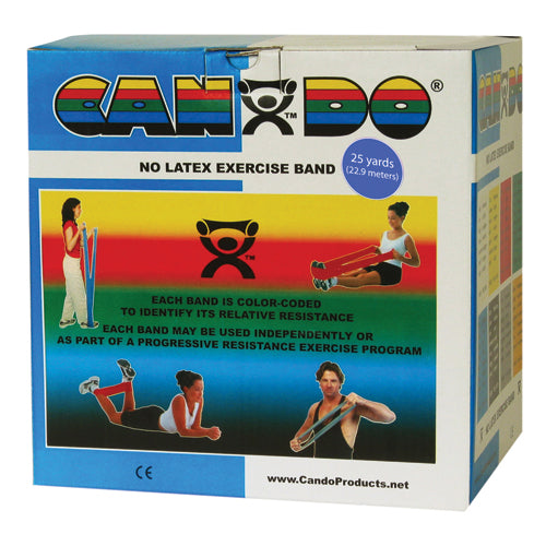 Cando Band Non-Latex Blue Heavy 25 Yard Exercise Roll