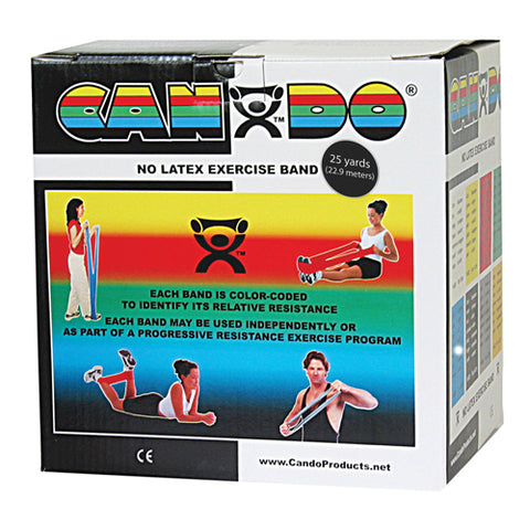 Cando Band Non-Latex Black X-Heavy 25 Yard Roll Exercise