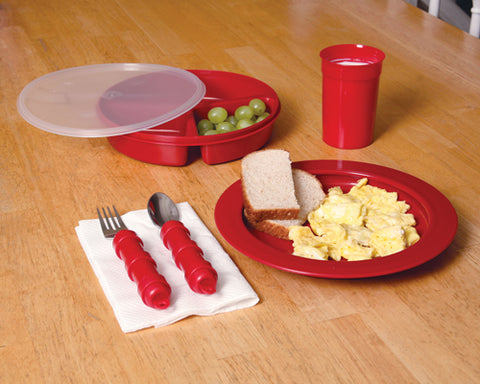 Redware Tablewear Set Deluxe for Elegant Dining Experience