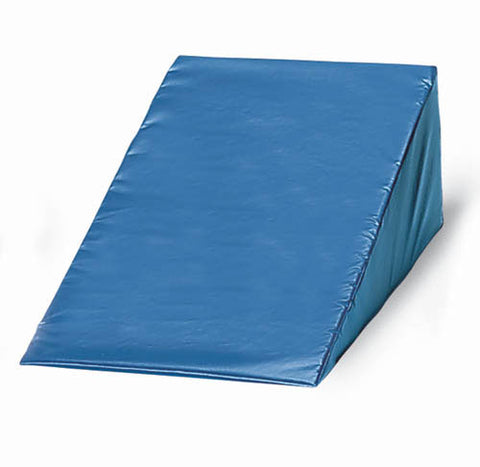 Vinyl Covered Foam Wedge 10 H x 24 W x 28 L Navy Blue