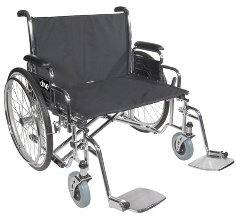 Wheelchair Sentra Heavy Duty Extra Wide 30 for Comfort