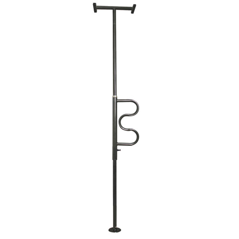 The Curve Security Pole Black for Safety and Support