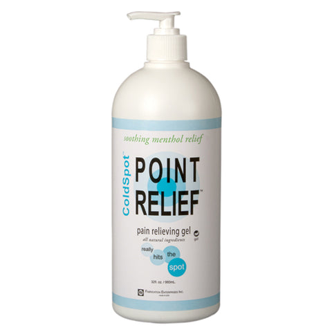 Point Relief ColdSpot Pain Relief Gel 32oz Pump for Relief