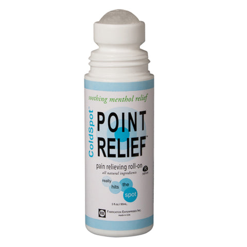 Point Relief ColdSpot Pain Relief Gel 3oz Roll-On for Soothing Relief