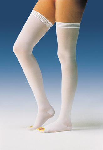 Jobst Anti-Em Thigh-Hi Medium-Long Toe Blue Pair