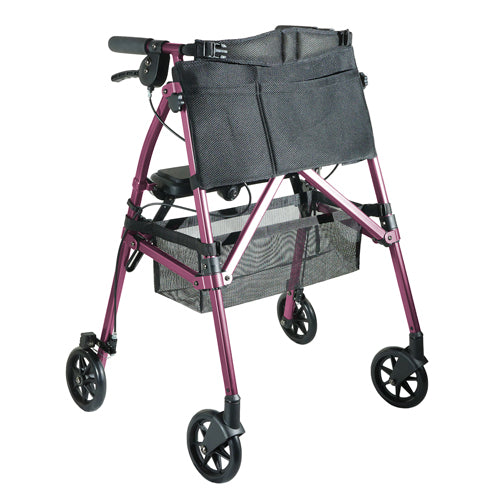 EZ Fold-N-Go Rollator - Regal Rose Each Portable Walker