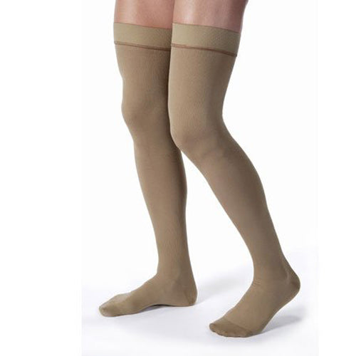 Jobst For Men 20 -30 Thigh Hi Khaki Small Compression Socks