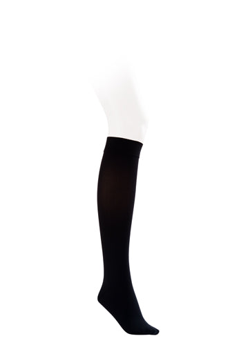 Jobst Opaque 15-20 Knee-High Classic Black Medium Stockings