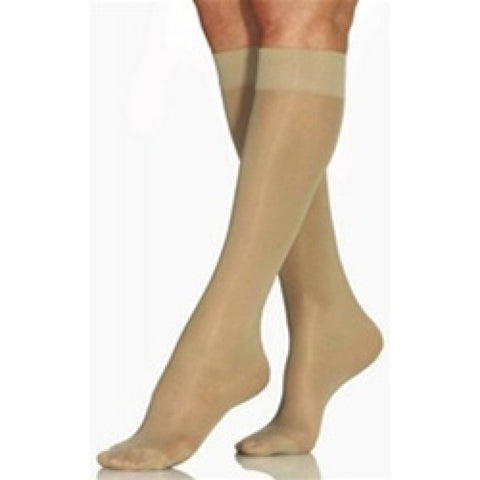 Jobst Ultrasheer 15-20 KN CT Natural XL Full Calf Hosiery