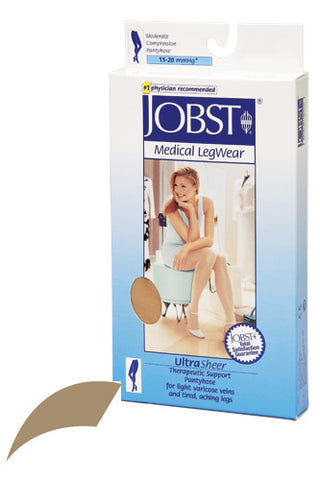 Jobst Ultrasheer 15-20mmHG Pantyhose Honey Small Size