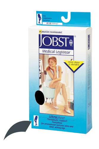 Jobst Ultrasheer 20-30mmHG Pantyhose Antracite XL Size