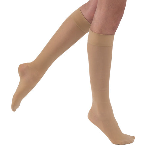 Jobst Ultrasheer 15-20mmHg Knee Hi Large Natural Stockings