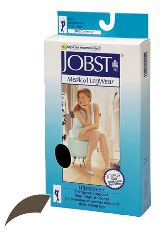 Jobst Ultrasheer 20-30mmHG Thigh Hi Medium Espresso