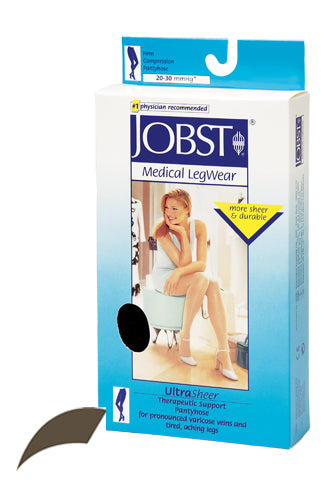 Jobst Ultrasheer 20-30 mmHg Pantyhose Espresso Small Size