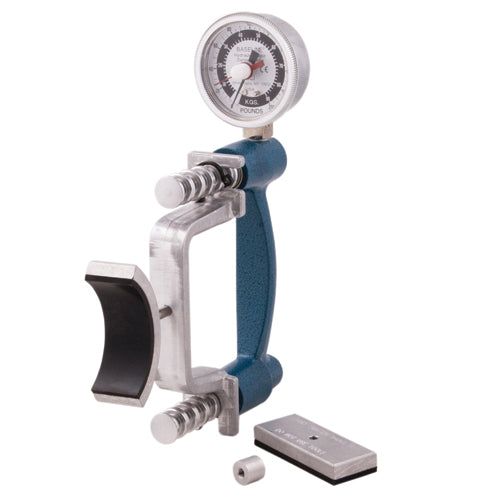 Grip Strength Dynamometer Standard With 3 Pads For Testing