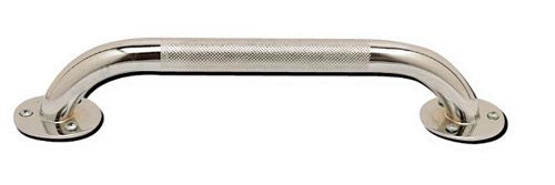 Grab Bar- Knurled Chrome 18in for Safety and Support