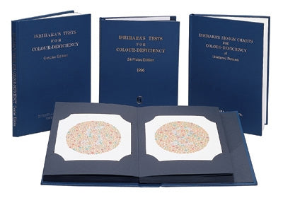 Ishihara 38 Plate Chart Book for Color Blindness Testing