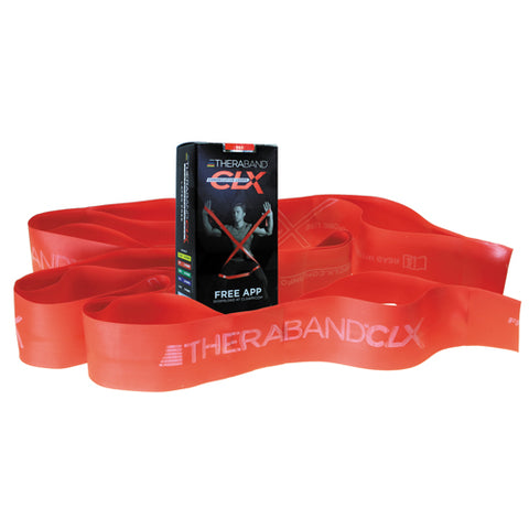 Theraband Consecutive Loops Red 5' Individual 9-Loop Bands