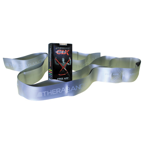 Theraband Consecutive Loops Silver 5' Individual 9-Loops Fitness