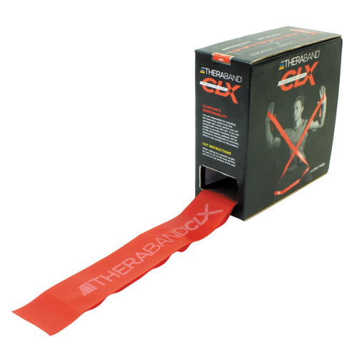 Theraband Consecutive Loops Red 25 Yard Bulk for Exercises