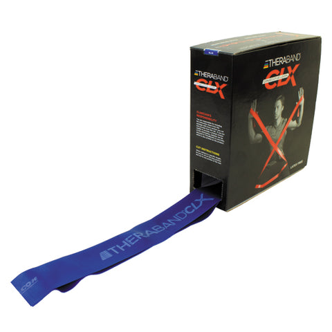 Theraband Consecutive Loops Blue 25 Yard Bulk for Workouts