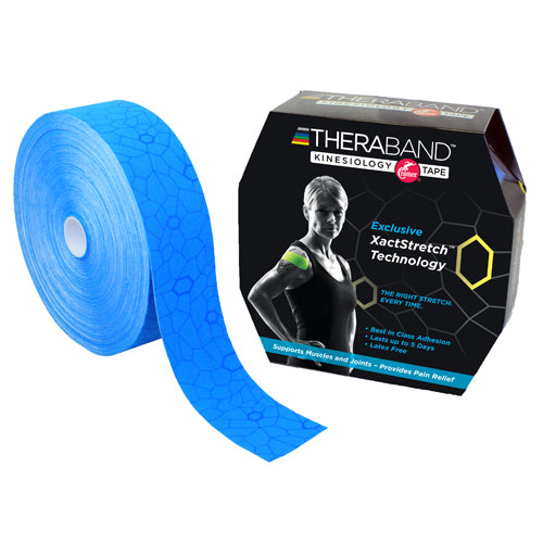 TheraBand Kinesiology TapeBulk 2 x103.3' Blue Color