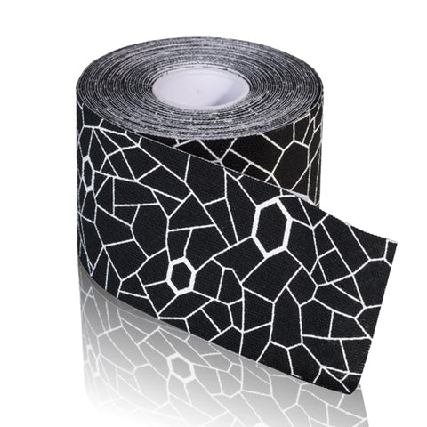 TheraBand Kinesiology Tape STD Roll 2 x16.4 Black/White