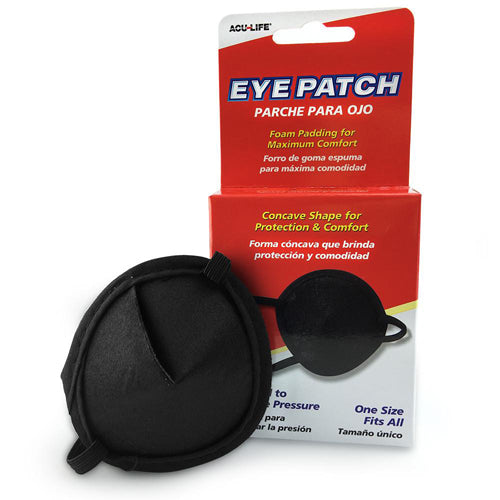 Eye Patch Vinyl Convex Carded Retail Pkg for Eye Protection