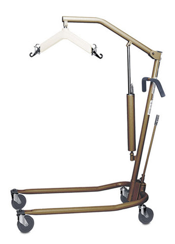 Patient Lift Hydraulic with Adjustable Width and Safety Features