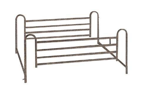 Full Length Hospital Bed Rails (Pair) for Safety and Support