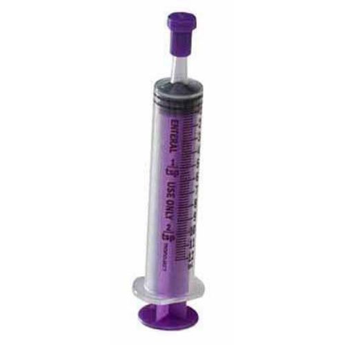 12mL Sterile Purple Oral Syringe 192/Case