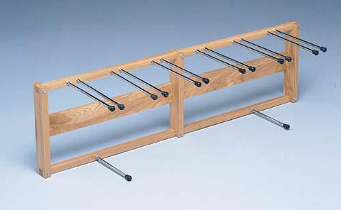 Cane And Crutch Rack For Neat Storage And Organization