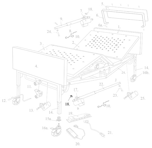 Quick Release Spring Knob For Bed Motor - Easy Install