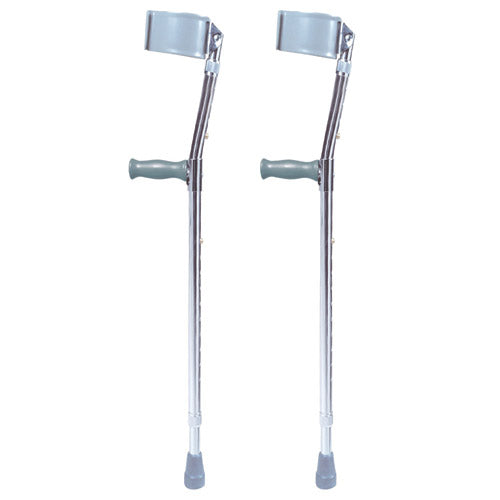 Forearm Crutch- Adj Forearm- Adult 21 -30 (Pair) for Comfort