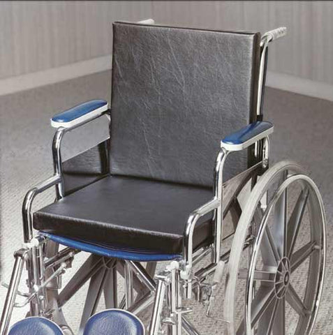 Solid Seat Wheelchair Cushion 18 x 16 x 1.5 Durable Foam